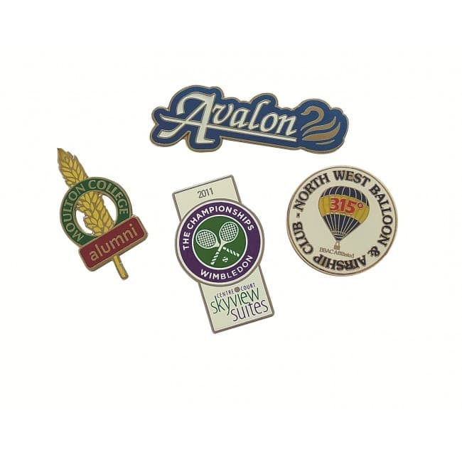 Custom Printed Hard Enamel Badges