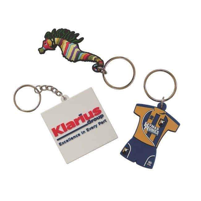 Custom Printed PVC Keyrings