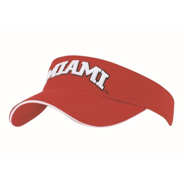 Custom Printed Brushed Heavy Cotton Visor