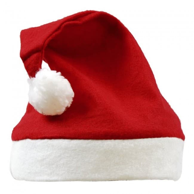 Custom Printed Christmas Santa Hat