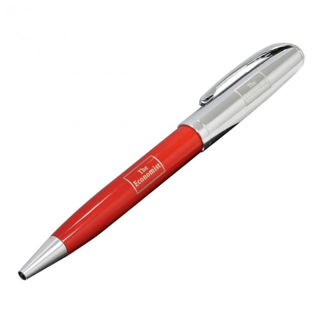 Custom Printed Alsace Red Ballpen