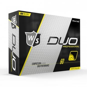 Wilson Staff Duo Pro (Yellow, Orange Or Green) Printed Golf Balls