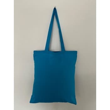 Light Blue Coloured 5oz Cotton Shopper