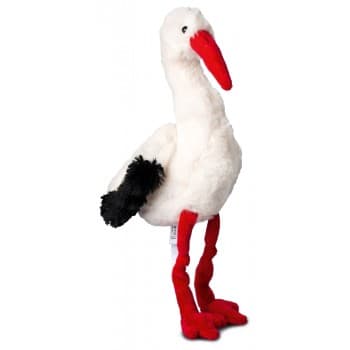 Plush stork Marius