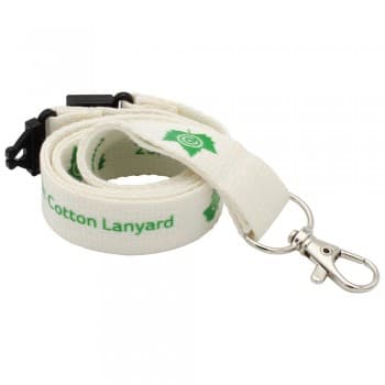 10mm Organic Cotton Lanyard