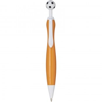 Naples ballpoint pen with football-shaped clicker