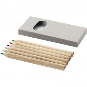 Ayola 6-piece coloured pencil set