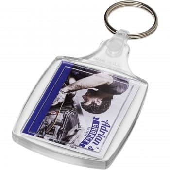 Zia S6 classic keychain with plastic clip