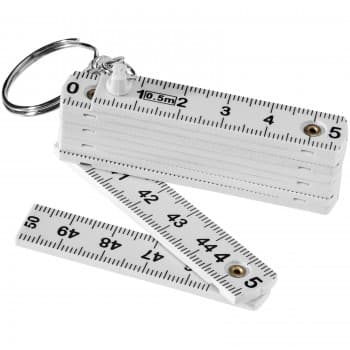 Harvey 0.5 metre foldable ruler keychain