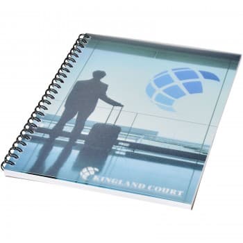 Desk-Mate® wire-o A5 notebook PP cover - 50 pages