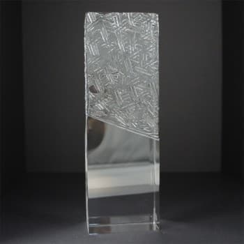 Small Optical Crystal Tombstone Award