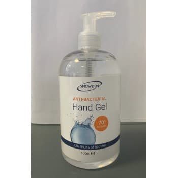 Snowden 500ml Gel with Pump