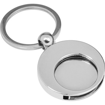 Shopping trolley coin keyring