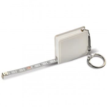 Tape measure with key ring