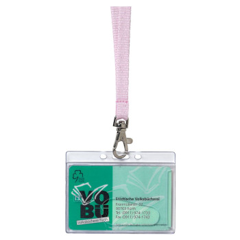 Hard Plastic ID Card Holder