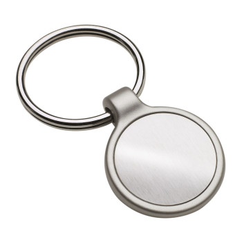 Round Metal Keyring