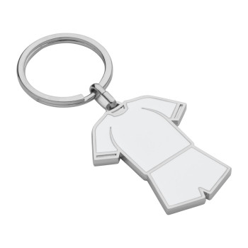 Football Kit Metal Keyring