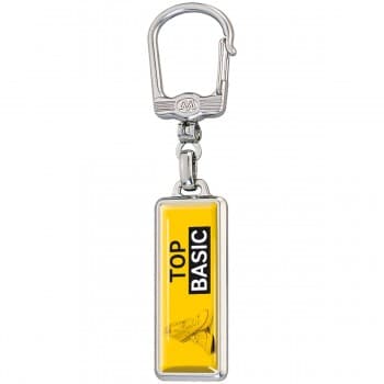 Keyring metal, rectangle