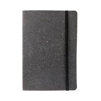 A5 Albany Recycled Leather Notebook Soft Cover