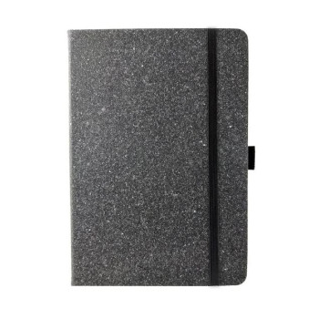 A5 Albany Recycled Leather Notebook Hard Cover