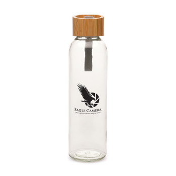 Glass Bamboo Bottle 450ml