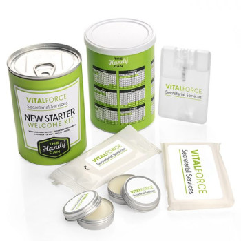 NEW Starter Welcome Handy Can Kit