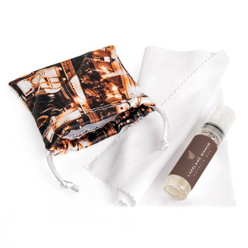 2 Piece Glasses and Screen Cleaning Kit in a Printed Pouch