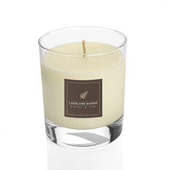 Candle in a Whisky Tumbler Glass 30cl