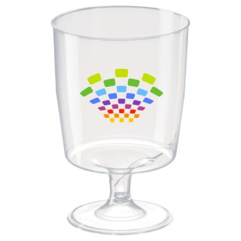 Disposable Plastic Stemmed Shot Glass 50ml