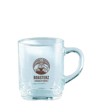 Bock Stacking Glass Coffee Mug 250ml