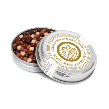 Caviar Tin Chocolate Pearls