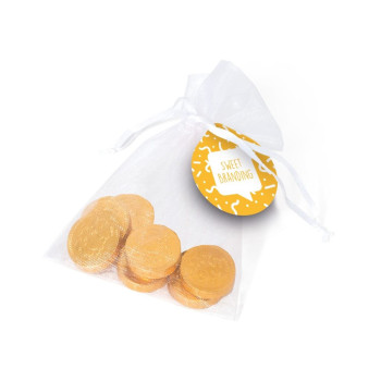 Organza Bag Chocolate Coins