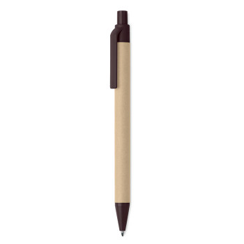 Push Ballpen Coffee Husk/ABS