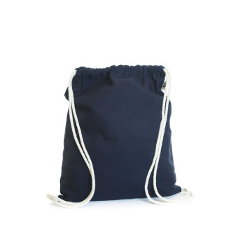 Eco Navy Drawsting Bag