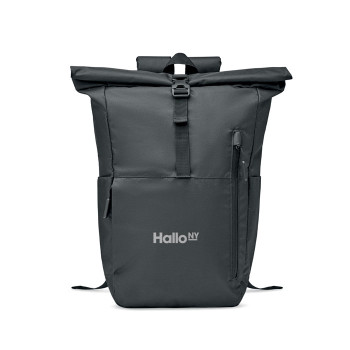 300D RPET Rolltop Backpack