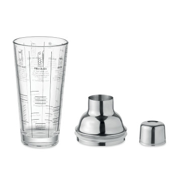 Glass Cocktail Shaker 400ml