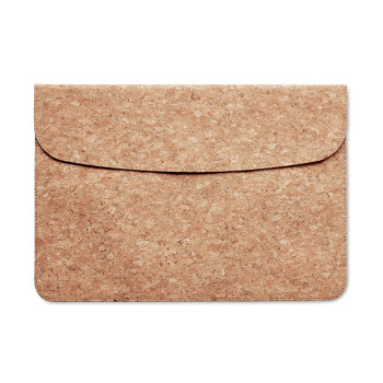 Cork Laptop Bag Magnetic Flap