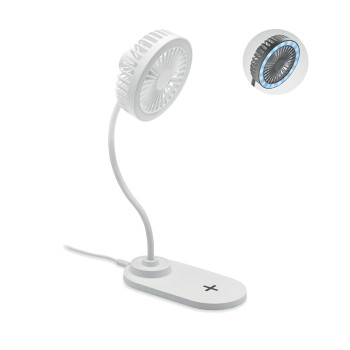 Desktop Charger Fan With Light