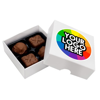 4 Chocolate Truffles Box