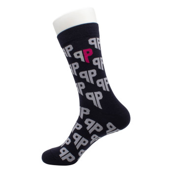 Jacquard Knitted Cotton Socks