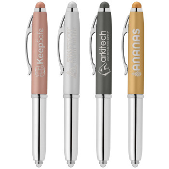 Brando Mineral Light-Up Stylus Pen