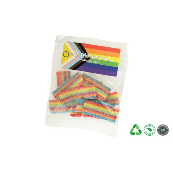 Bag of Rainbow Belts 50g