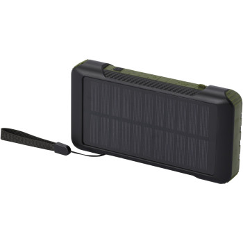 Soldy RCS Recycled Plastic Solar Dynamo Power Bank 10.000 mAh