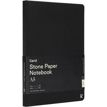 Karst A5 Stone Paper Hardcover Notebook - Squared