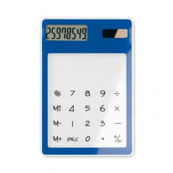 Transparent solar calculator