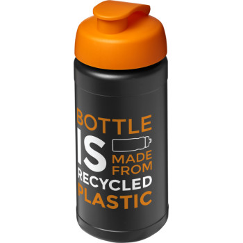 Baseline Recycled Sport Bottle With Flip Lid 500ml