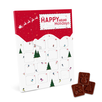 Maxi Advent Calendar Vegan Dark Chocolate 71% Cocoa