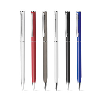 Lesley Metallic Metal Ballpen With Clip