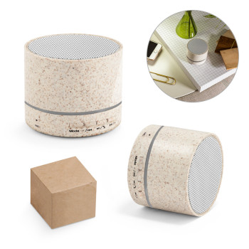 ABS & Wheat Straw Fibre Speaker With Microphone