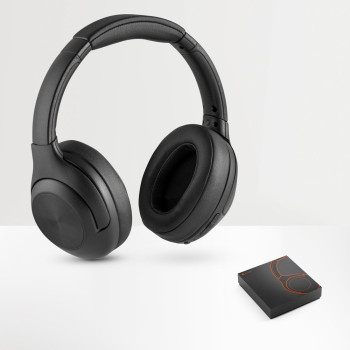 Wireless PU Headphones With BT 5'0 Transmission